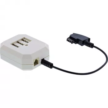 InLine TAE Adapter TAE-F vīrišķais / TAE NFN + RJ11 sievišķais 0,2 m