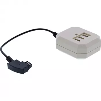 InLine TAE Adapter TAE-F vīrišķais / TAE NFN + RJ11 sievišķais 0,2 m