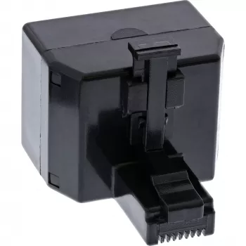InLine ISDN Sadales sadalītājs 1x RJ45 Tēviņš / 2x RJ45 Mātīte bez terminācijas rezistora
