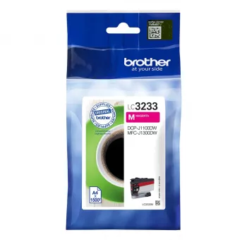 Brother LC3233M oriģinālā tintes kasetne, magenta, 1500 lpp.