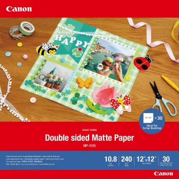 Canon MP-101D Divpusējs Matēts Papīrs 12“x12”, 30 loksnes