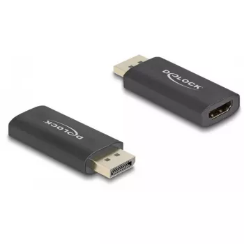 DeLOCK Active DisplayPort 1.4 uz HDMI adapteris 8K HDR Melns