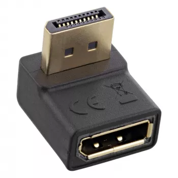 InLine DisplayPort Adapteris, DisplayPort vīrišķais / sievišķais uz augšu leņķots