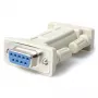 StarTech.com DB9 RS232 Serial Null Modema Adapteris - F/F, DB-9, DB-9, Balts