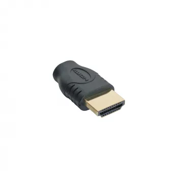 InLine HDMI Adapteris HDMI A vīrišķais / HDMI D sievišķais, apzeltīti kontakti 17690A