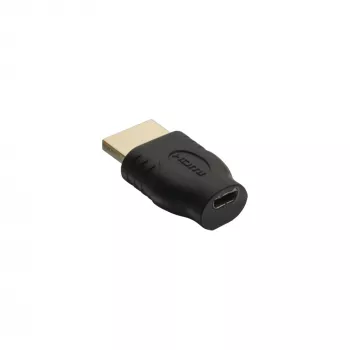 InLine HDMI Adapteris HDMI A vīrišķais / HDMI D sievišķais, apzeltīti kontakti 17690A