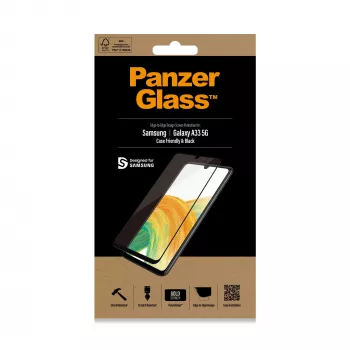 Stikla aizsargs PanzerGlass Samsung Galaxy A33 5G pret skrāpējumiem un triecieniem