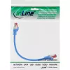 InLine Patch Kabelis S/FTP PiMF Cat.6 250MHz varš bez halogēna zils 0.25m