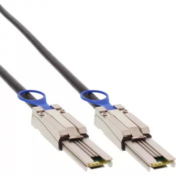 InLine SAS kabelis, Mini-SAS 26 kontaktu SFF-8088 uz Mini-SAS 26 kontaktu SFF-8088, 2 m