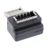 InLine USB 3.2 iekšējais adapteris, priekšējā paneļa USB-E vīrišķais uz USB-E sievišķo 90°