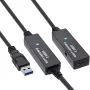InLine USB 3.2 Gen.1 aktīvais pagarinātājs, USB-A vīriešu uz USB-C sieviešu, 10 m