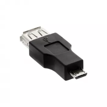InLine Micro USB OTG adapteris Micro-B vīriešu uz USB A sieviešu