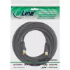 InLine Antenas kabelis 2x ekranēts >85dB melns 2m