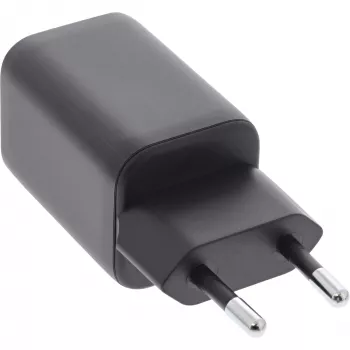 InLine USB barošanas bloks, lādētājs, USB-A + USB Type-C, 33W, PD + QC