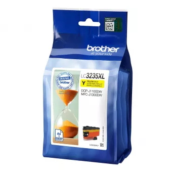 Brother LC3235XLY oriģinālā dzeltenā tintes kasetne (High Yield, XL)