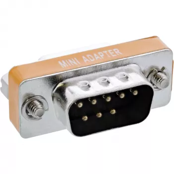 InLine Null Modem Adapteris DB9 vīriešu/sieviešu