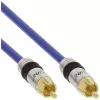 InLine Premium RCA Audio kabelis 1x RCA vīrietis / vīrietis, apzeltīts, 10m