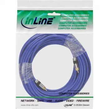 InLine Premium RCA Audio Kabelis 1x RCA vīriešu / vīriešu ar zeltījumu 20m