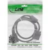 InLine S-VGA pagarinātāja kabelis 15HD vīrišķais / sievišķais melns 3m