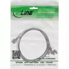 InLine Mini SAS HD kabelis SFF-8643 uz 4× SATA + sānjosla 0,5 m