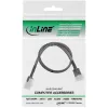 InLine Mini SAS HD kabelis SFF-8643 uz SFF-8087 ar sānjoslu 1m