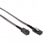 InLine Mini SAS HD kabelis SFF-8643 uz SFF-8087 ar sānu joslu 0.5m