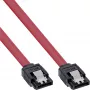 InLine SATA 6Gb/s kabelis ar fiksatoriem 1m
