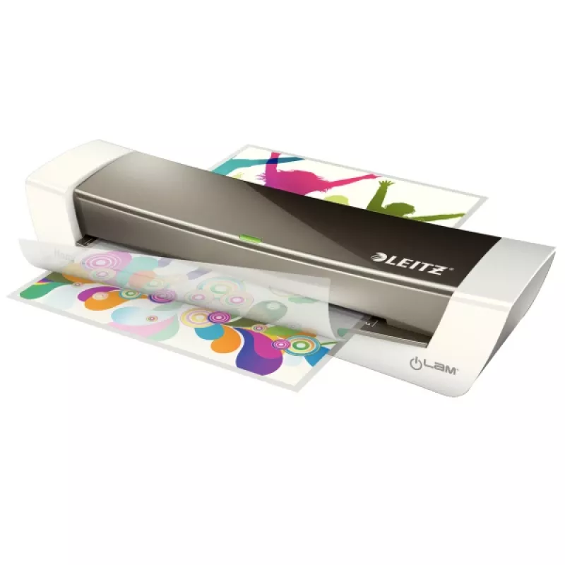 Leitz iLAM Home Office A4 laminēšanas iekārta 73680089, karsta/auksta, 80-125 µm, 3 min uzsilšanas laiks, pelēka