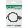 InLine HDMI-DVI kabelis HDMI vīriešu / DVI vīriešu 18+1 melns 0.5m