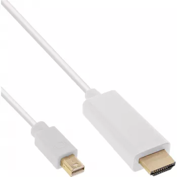 InLine Mini DisplayPort uz HDMI 4K2K Audio pārveidotāja kabelis 1,5 m