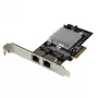 StarTech.com Divu Portu PCI Express (PCIe x4) Gigabitu Ethernet Servera Adaptera Tīkla Karte - Intel i350 NIC