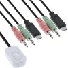 InLine KVM slēdzis, 2 porti, USB-C uz DisplayPort 1.2, 4K, audio, integrēts kabelis