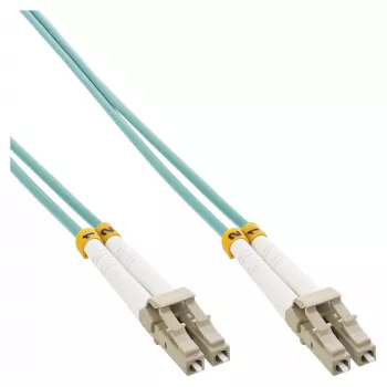 InLine Fiber Optical duplex kabelis, LC/LC 50/125µm, OM3, 50m