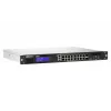 QNAP QGD-1600 Pārvaldāms Gigabit Ethernet (10/100/1000) slēdzis, 1U, melns, pelēks