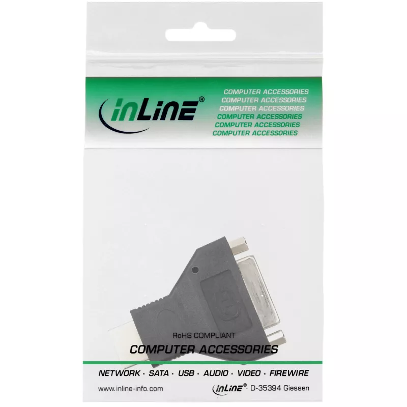 InLine HDMI uz DVI adapteris vīrietis / sieviete 17670