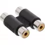 Audio adapteris 2x RCA sieviete / sieviete InLine 99318