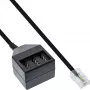 InLine TAE adaptera kabelis RJ45 vīrietis uz TAE NFN sieviete 69942
