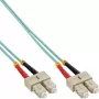 InLine Fiber Optical Duplex Cable SC/SC 50/125µm OM3 5m