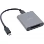 InLine karšu lasītājs USB 3.2 USB-C vai USB-A CFexpress Type B kartēm