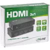 InLine HDMI slēdzis, 3 porti, 4K2K@60Hz, HDCP 2.2