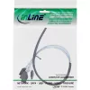 InLine Slim SAS kabelis, SFF-8654 uz 4x SATA 7-pin, 12Gb/s, 0,5m