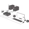 InLine Cable KVM Slēdzis, 2-portu, DisplayPort 1.2, 4K, USB, Audio