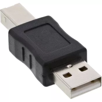 USB 2.0 adapteris A tipa vīrišķais / B tipa vīrišķais InLine 33443A