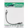 InLine Patch kabelis S/FTP PiMF Cat.8.1 bezhalogēns 2000MHz melns, 0.3m