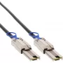 InLine SAS kabelis, Mini-SAS 26 kontaktu SFF-8088 līdz Mini-SAS 26 kontaktu SFF-8088, 0,5 m