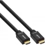 InLine High Speed HDMI kabelis ar Ethernet, aktīvs, M/M, melns, zeltīti kontakti, 40m