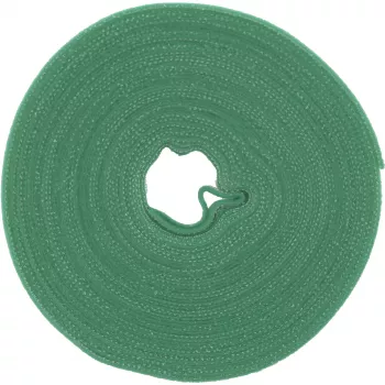 Kabeļu saites ar Velcro InLine Band 16 mm, 10 m, zaļš