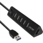 USB Hubs InLine Smart Hub 7 Port USB 3.0 & 2.0 ar ātrās uzlādes portu