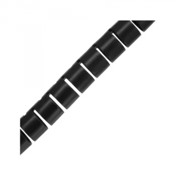 Elastīgs kabeļu kanāls InLine 59947U 10m melns 25mm
