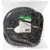 InLine elastīgais kabeļu kanāls 10m melns 15mm